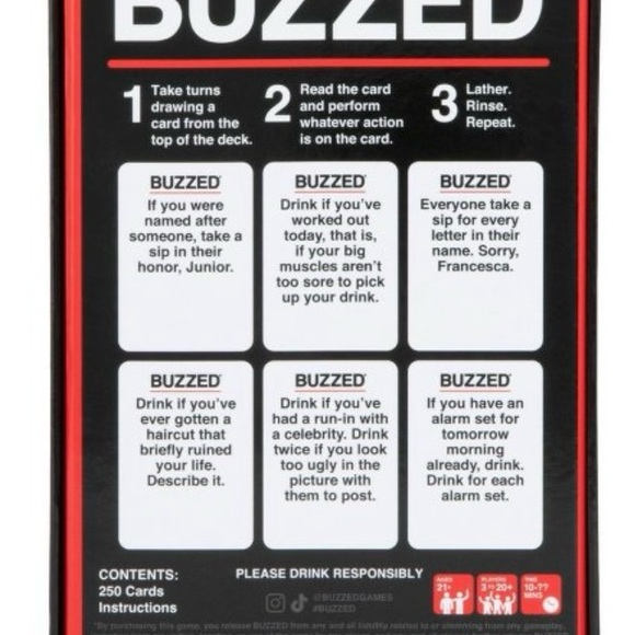 Buzzed Drinking Game - Picture 7 of 7